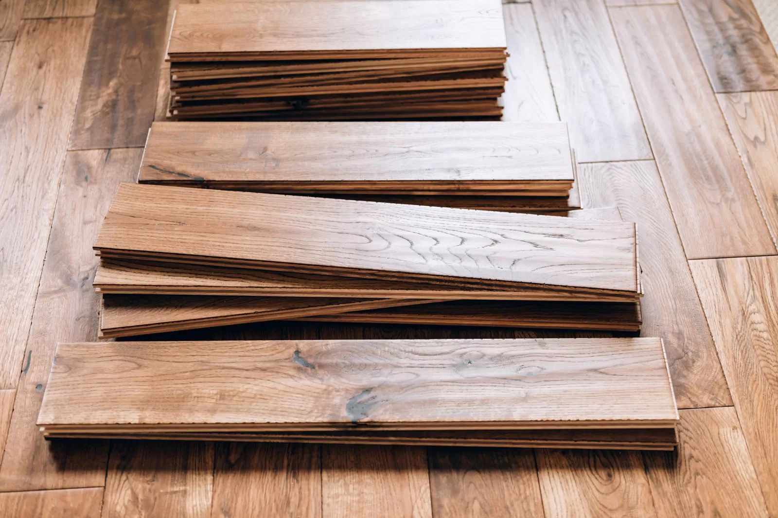 Arcola — illustrative photo (hardwood flooring planks)