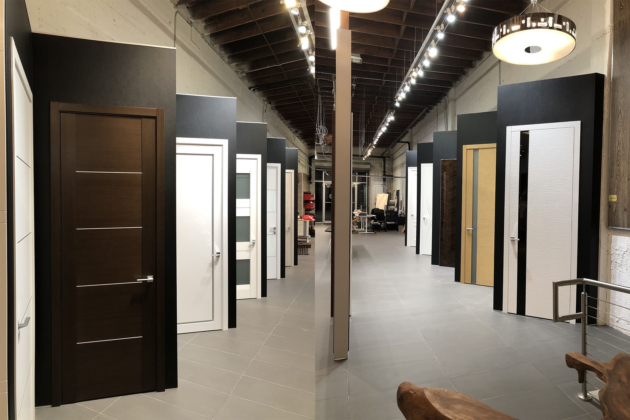 Chimo — illustrative photo (interior doors showroom)