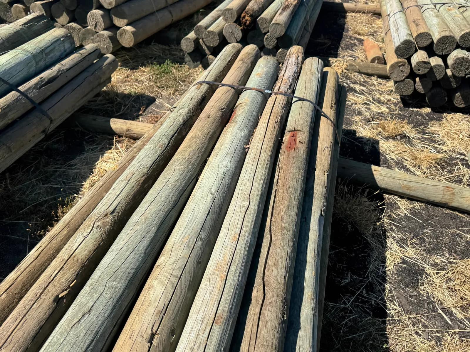 Chimo — illustrative photo (fence posts lumber yard)