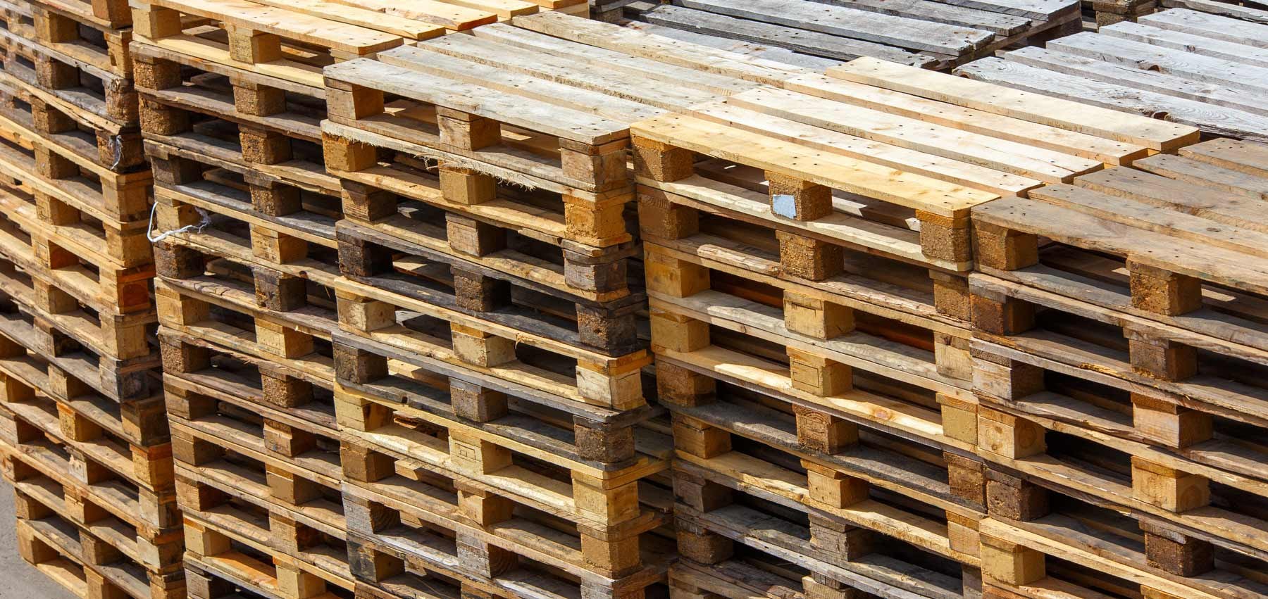 Countryside — illustrative photo (wooden pallets stack)