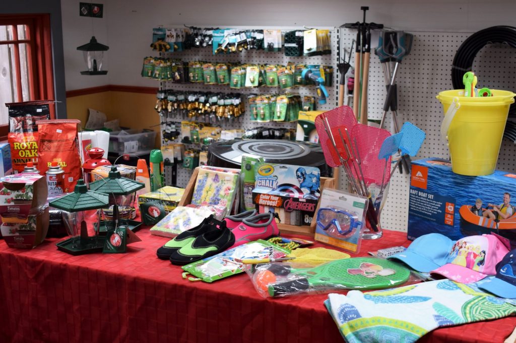 Seasonal items at Denman Hardware