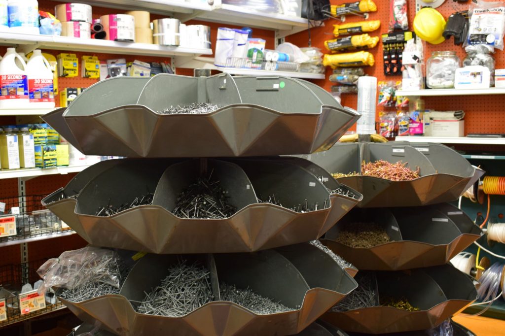 Bulk supplies at Denman Hardware