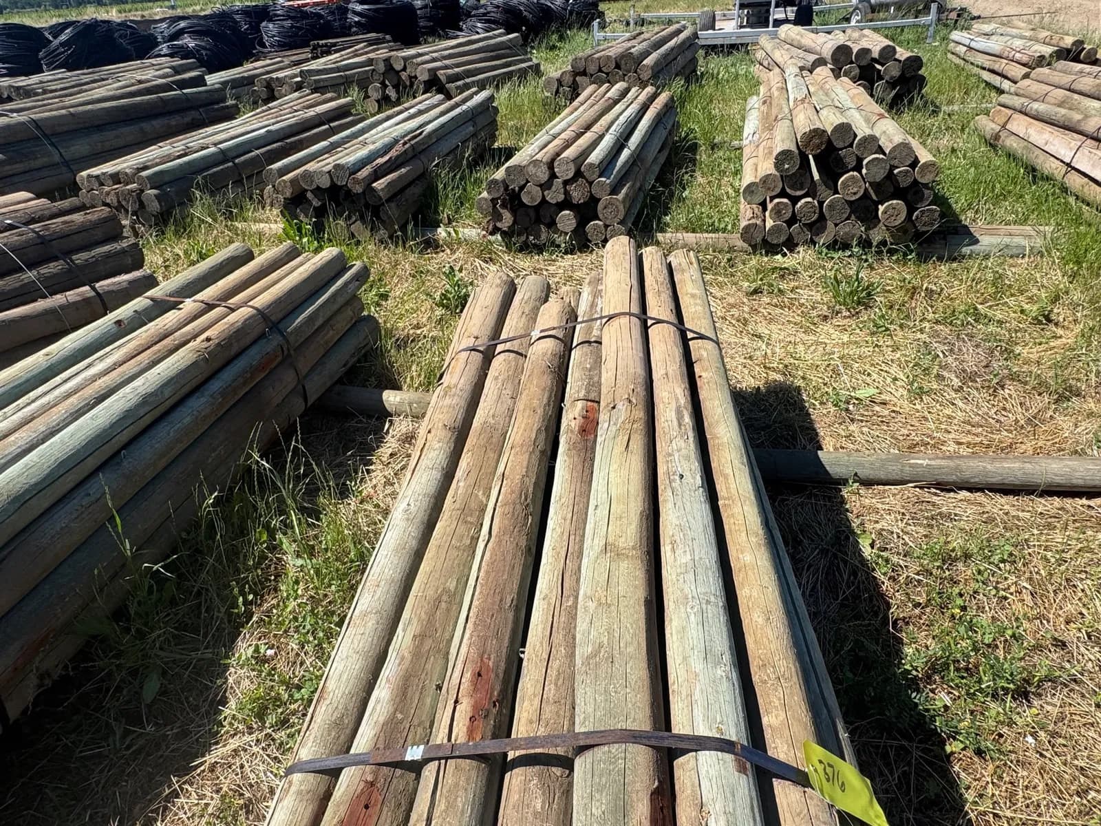 Diefenbaker — illustrative photo (fence posts lumber yard)