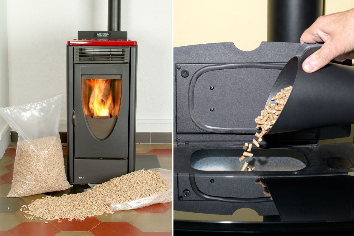Greenridge — illustrative photo (wood stove pellets heating)