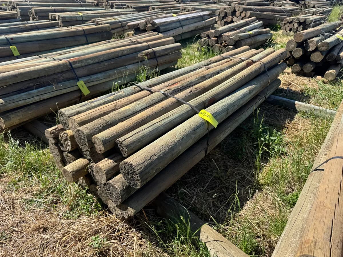 Greenridge — illustrative photo (fence posts lumber yard)