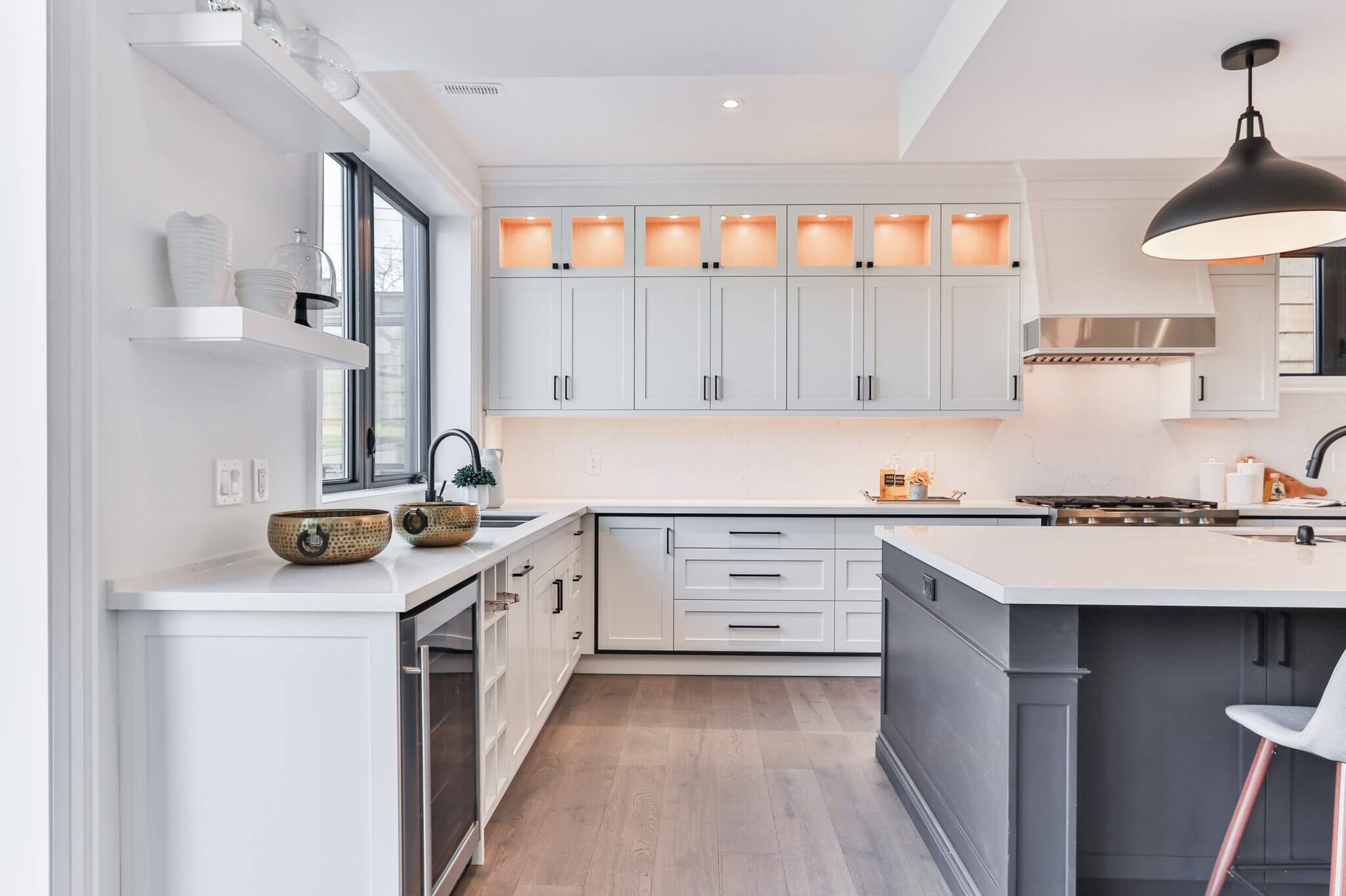 Illustrative photo of a renovated modern kitchen